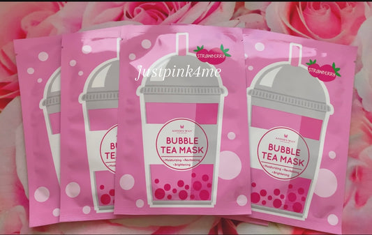 Bubble Tea Face Mask